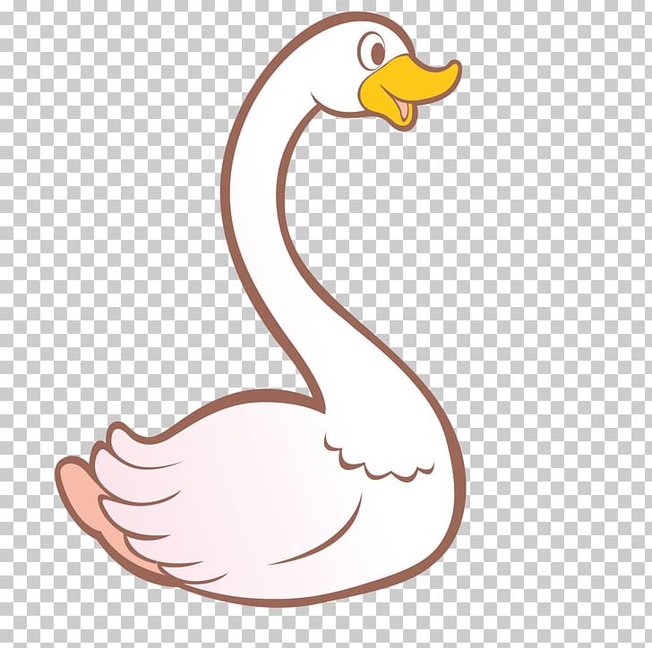 clipart duck swan