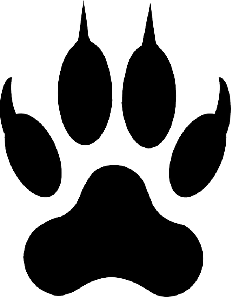 Wolf clipart silhouette. Fangs clip art google