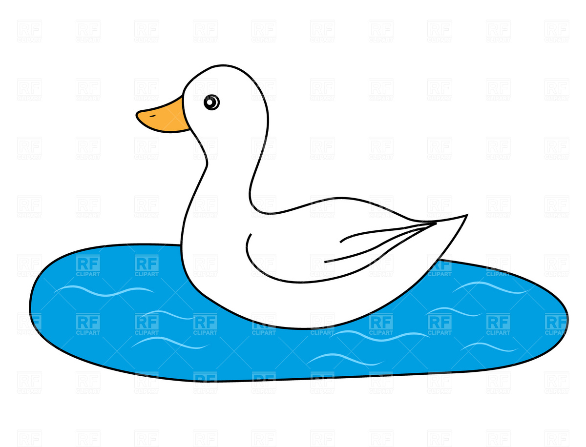 Free duck white cliparts. Duckling clipart water