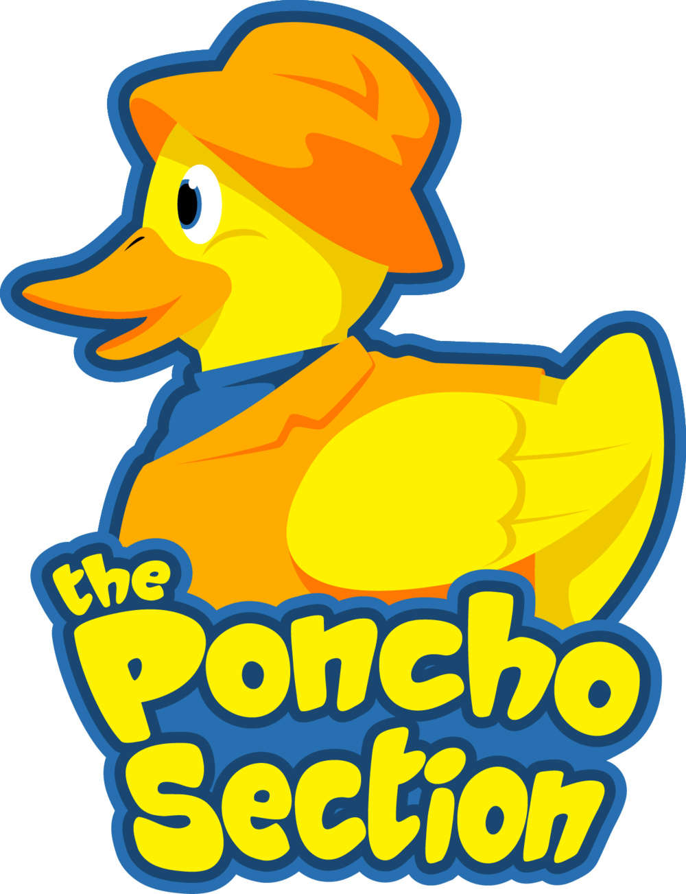 The poncho section mikeethanducklogovcombined. Ducks clipart yellow color