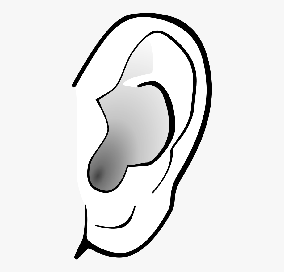 hearing clipart left ear