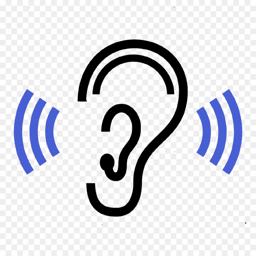 Circle logo technology transparent. Clipart ear ear sound