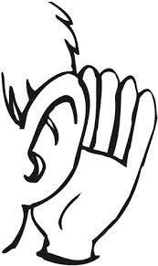 clipart ear effective listening