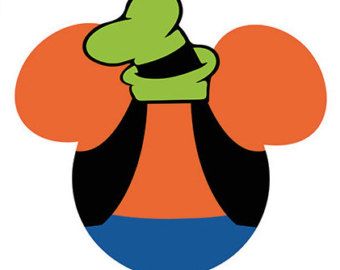 Image result for mickey. Ears clipart goofy