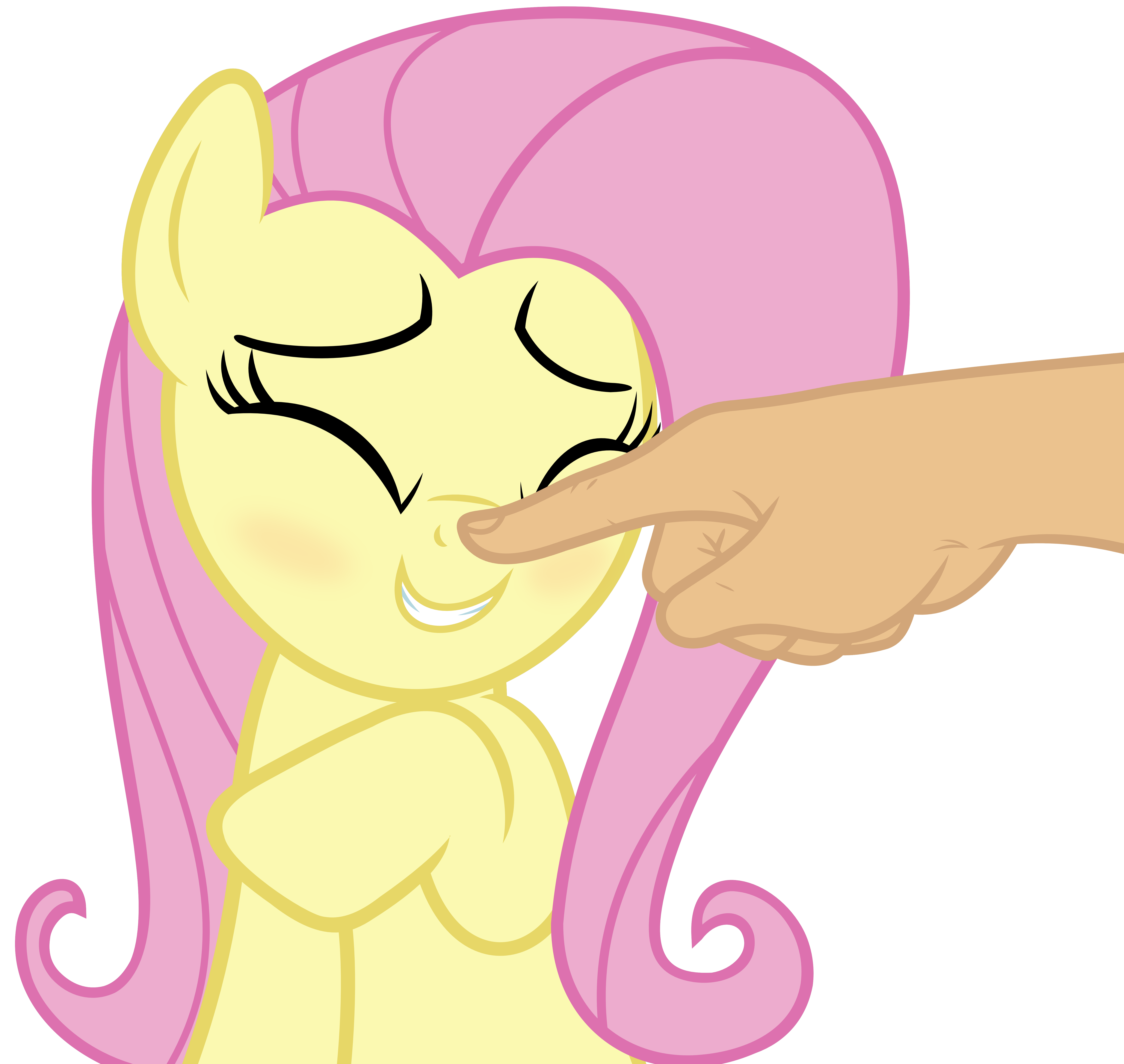 Clipart ear hand over. Flutterboop my little pony
