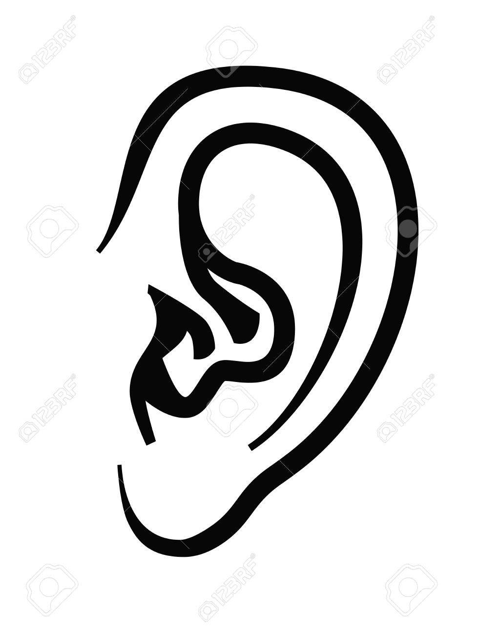 ear clipart icon