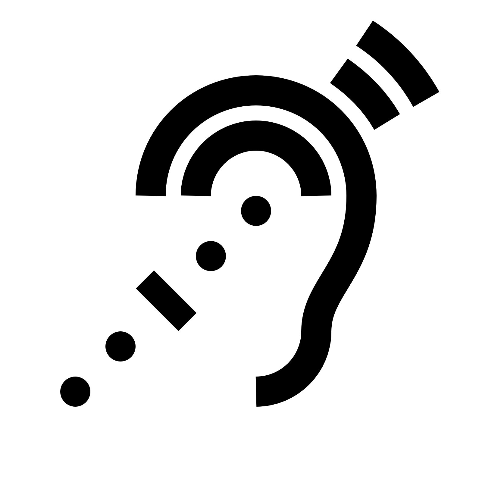Free png listening transparent. Clipart ear icon