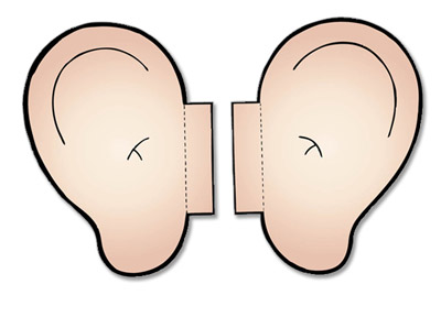 clipart ear large ear