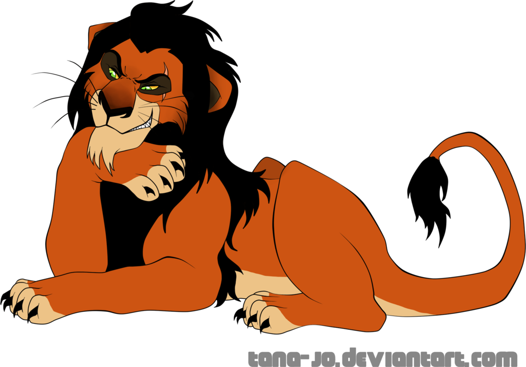 Draw clipart drawing disney. Scar lion king at