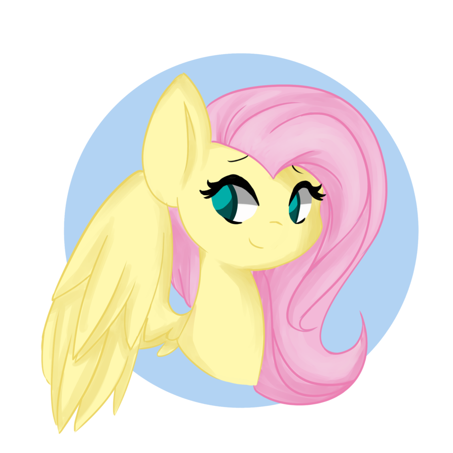 Fluttershy example by senpai. Ear clipart llama