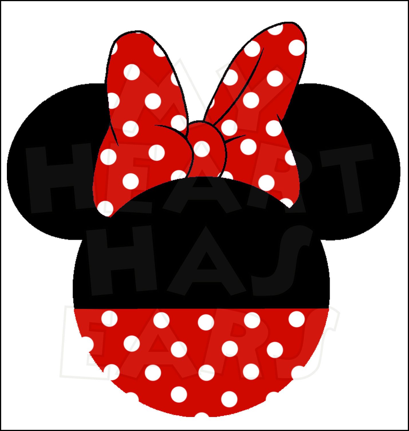 Ears clipart minnie mouse. Ear clip art panda