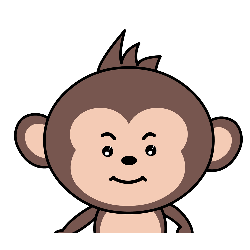 ear clipart monkey