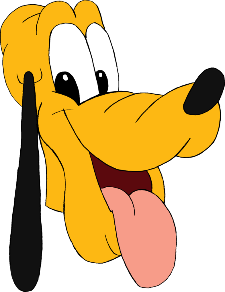 Disney t colorie by. Clipart ear pluto