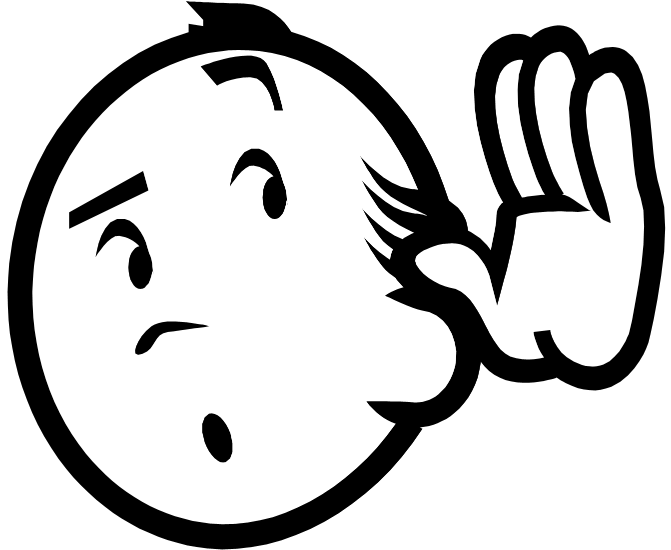 Yelling clipart manager employee.  collection of hand