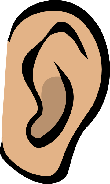 Clipart ear simple. Printable clip art face