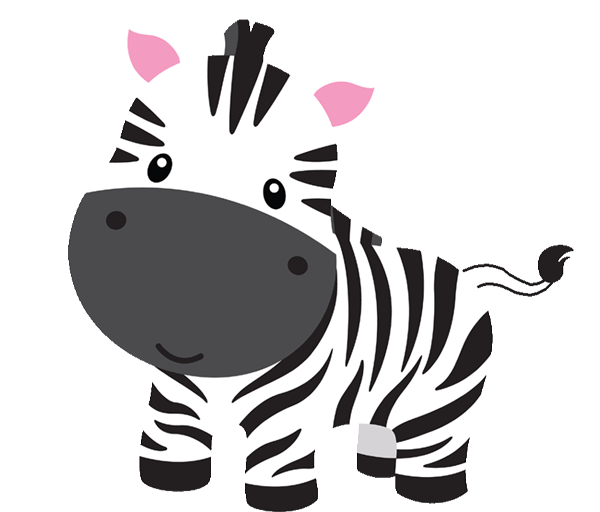 Clipart zebra zebra bow.  shared clip art