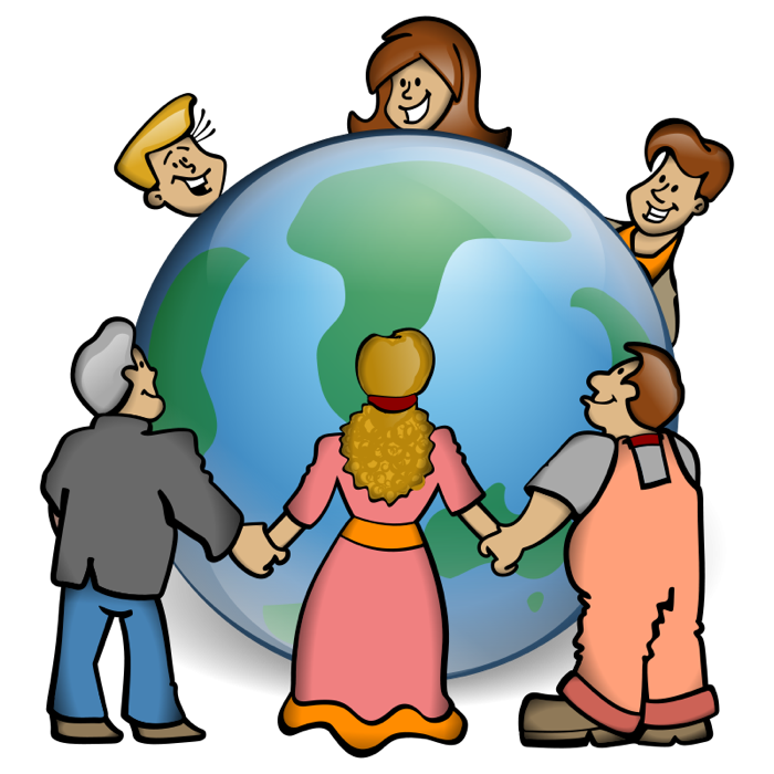 Free earth and around. Planet clipart animated globe