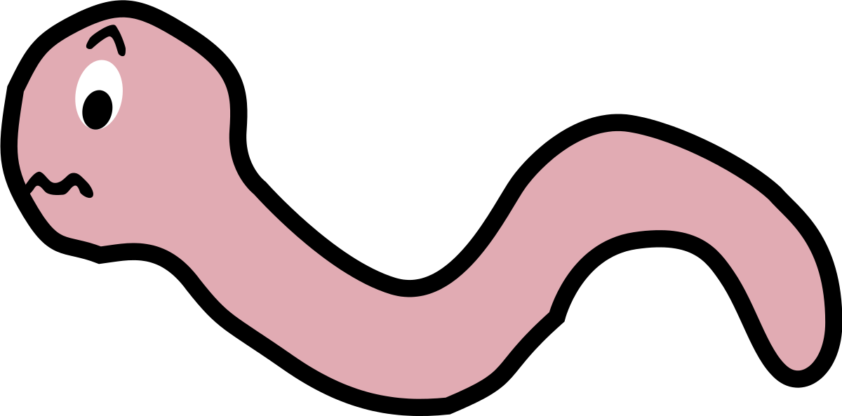 Funny earthworm by palomaironique. Clipart earth cartoon