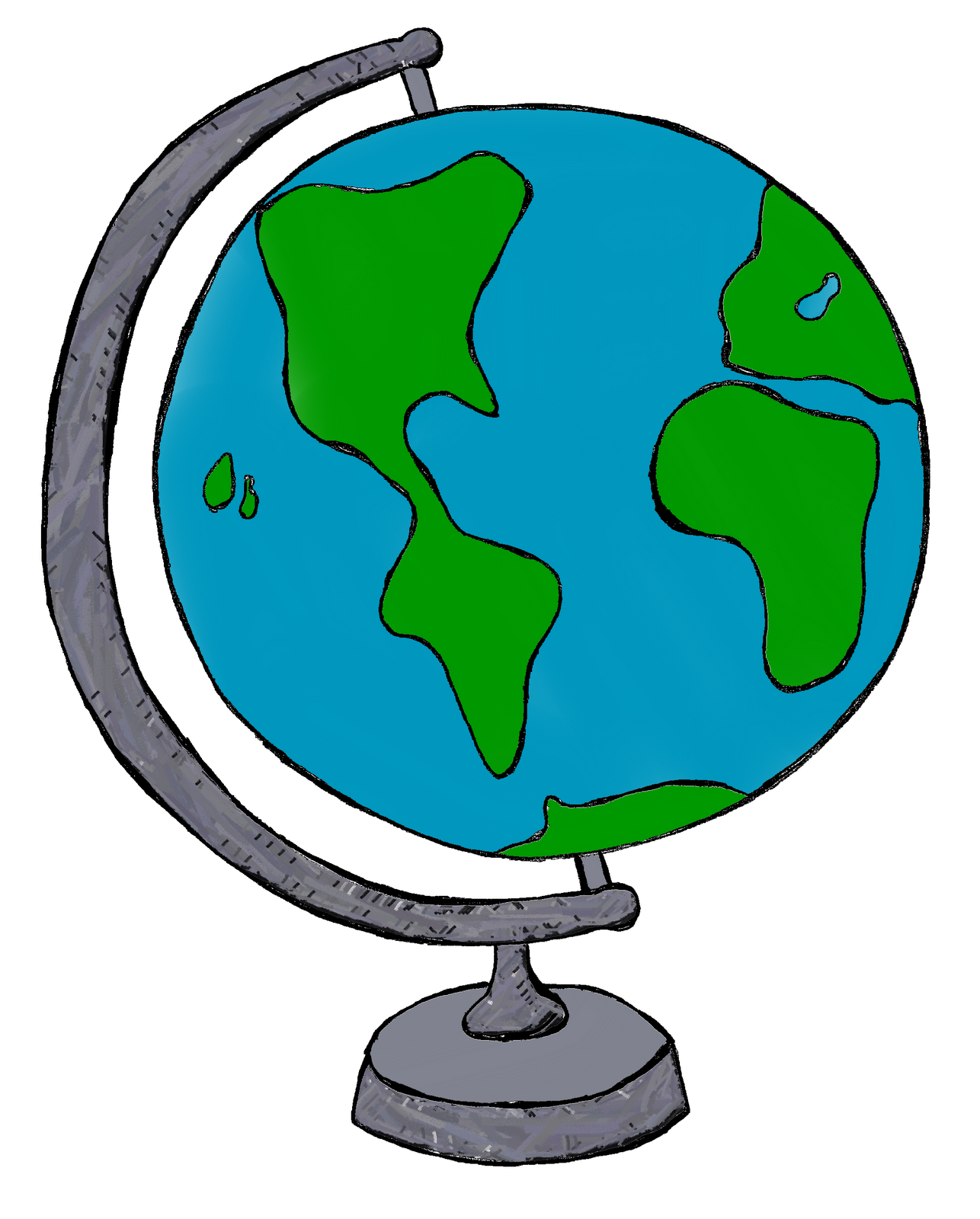 pollution clipart globe
