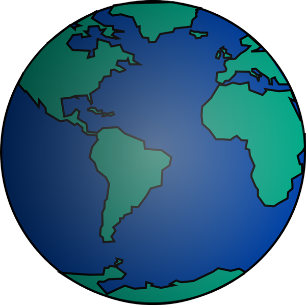clipart earth drawing