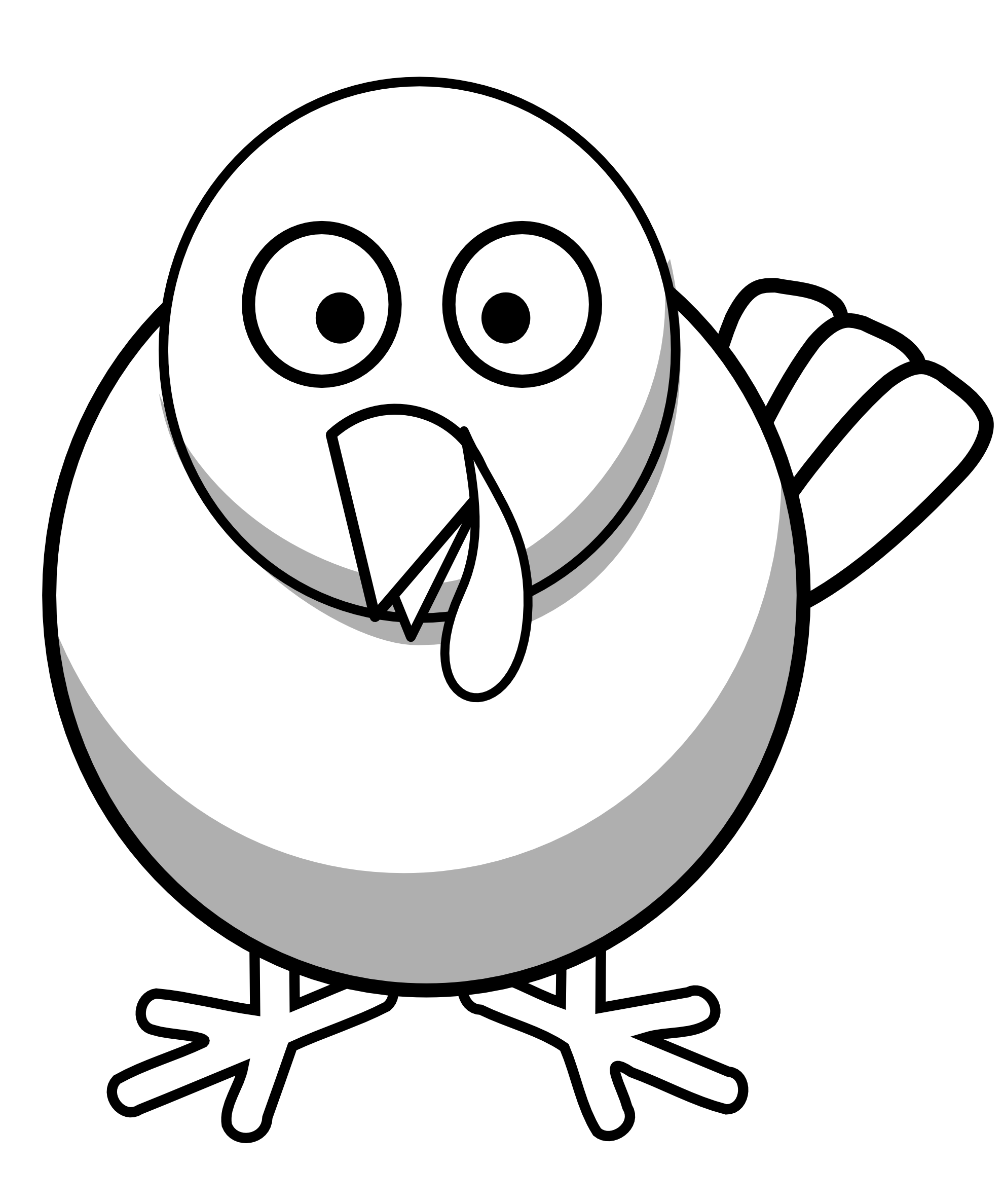 cough clipart black and white