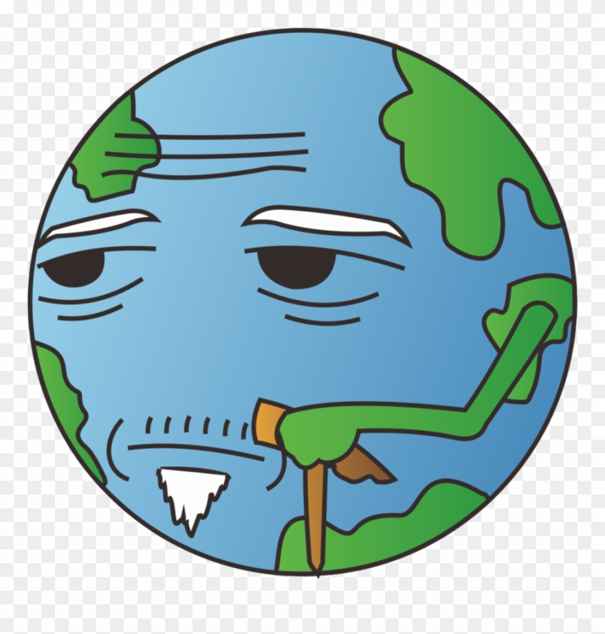 clipart earth face