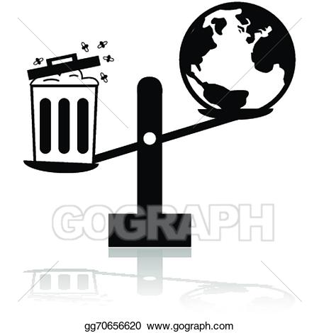 clipart earth garbage