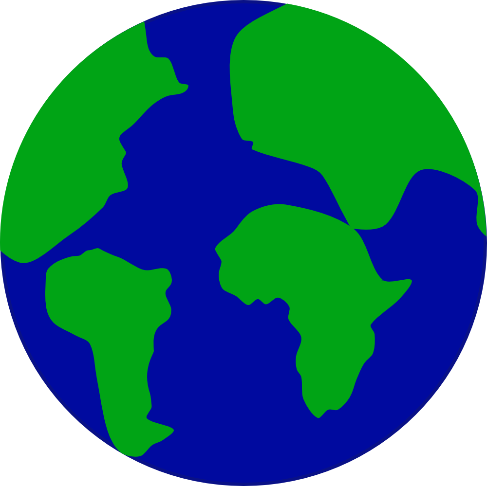 Clipart world google earth. Onlinelabels clip art with