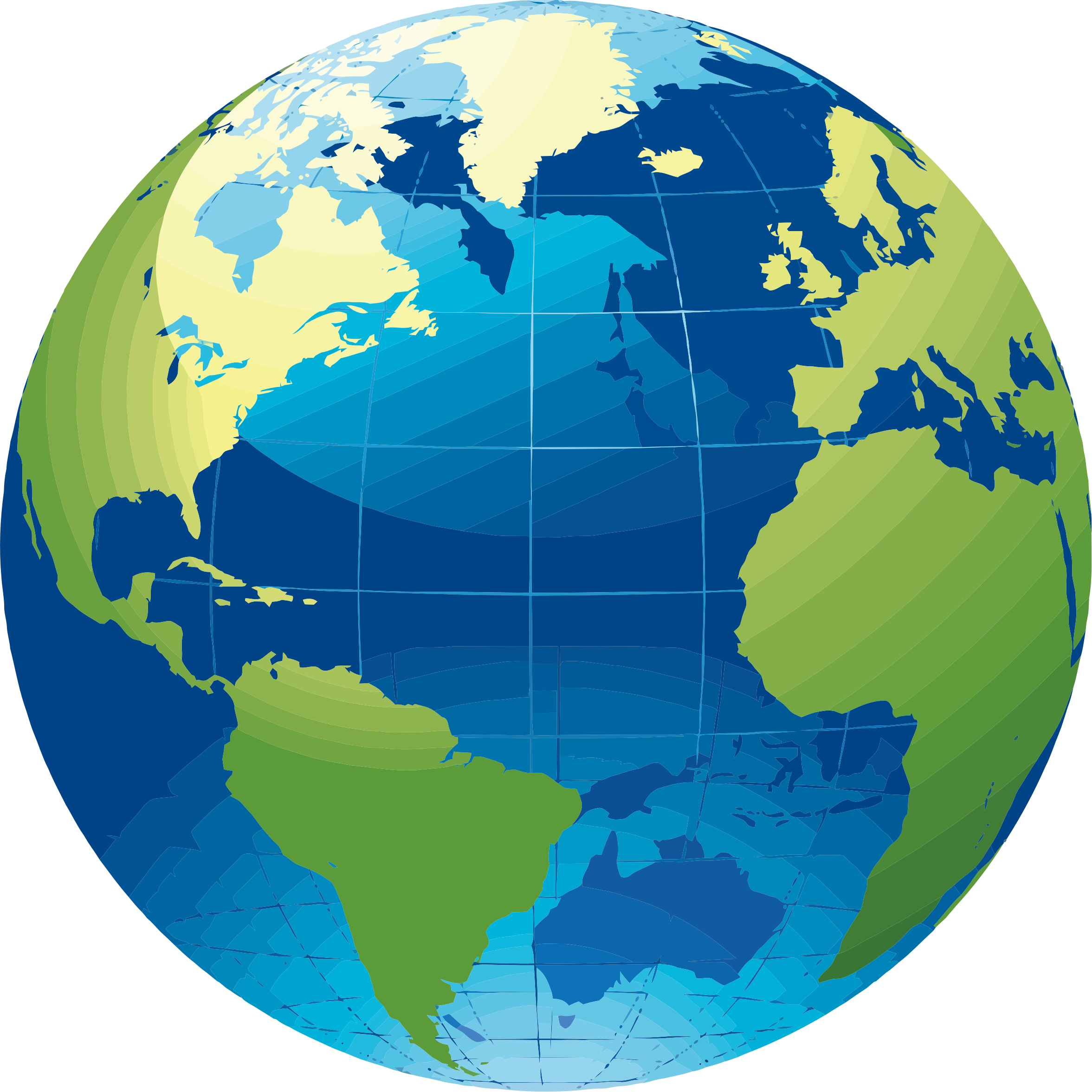Clipart Earth Map 8 