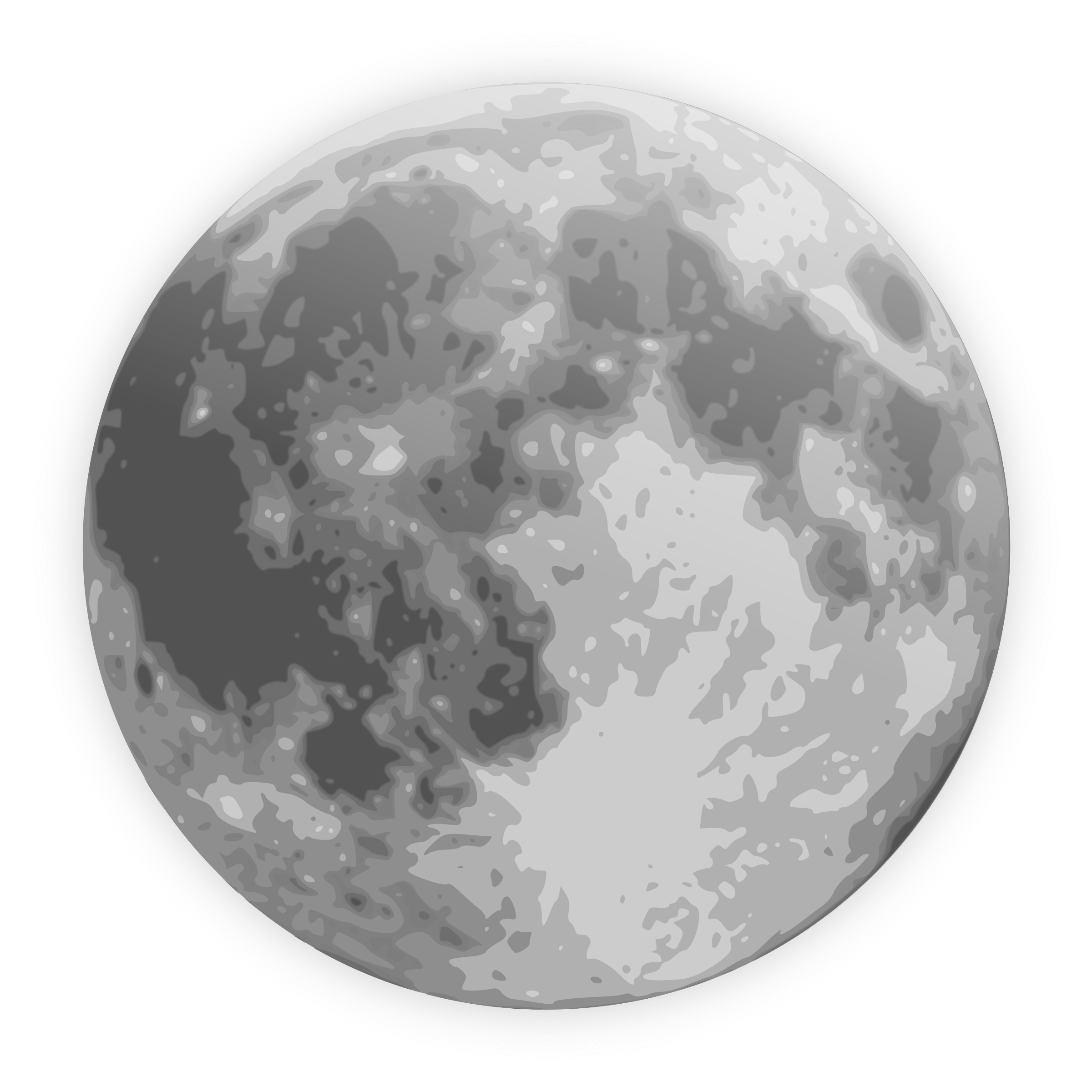 clipart earth moon