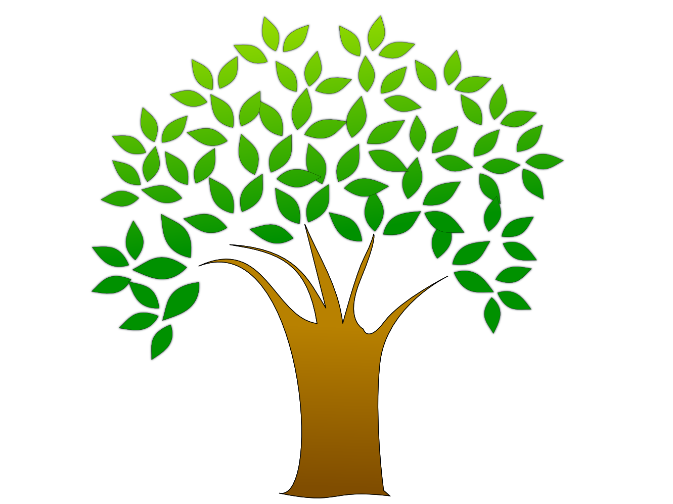 environment clipart short tree