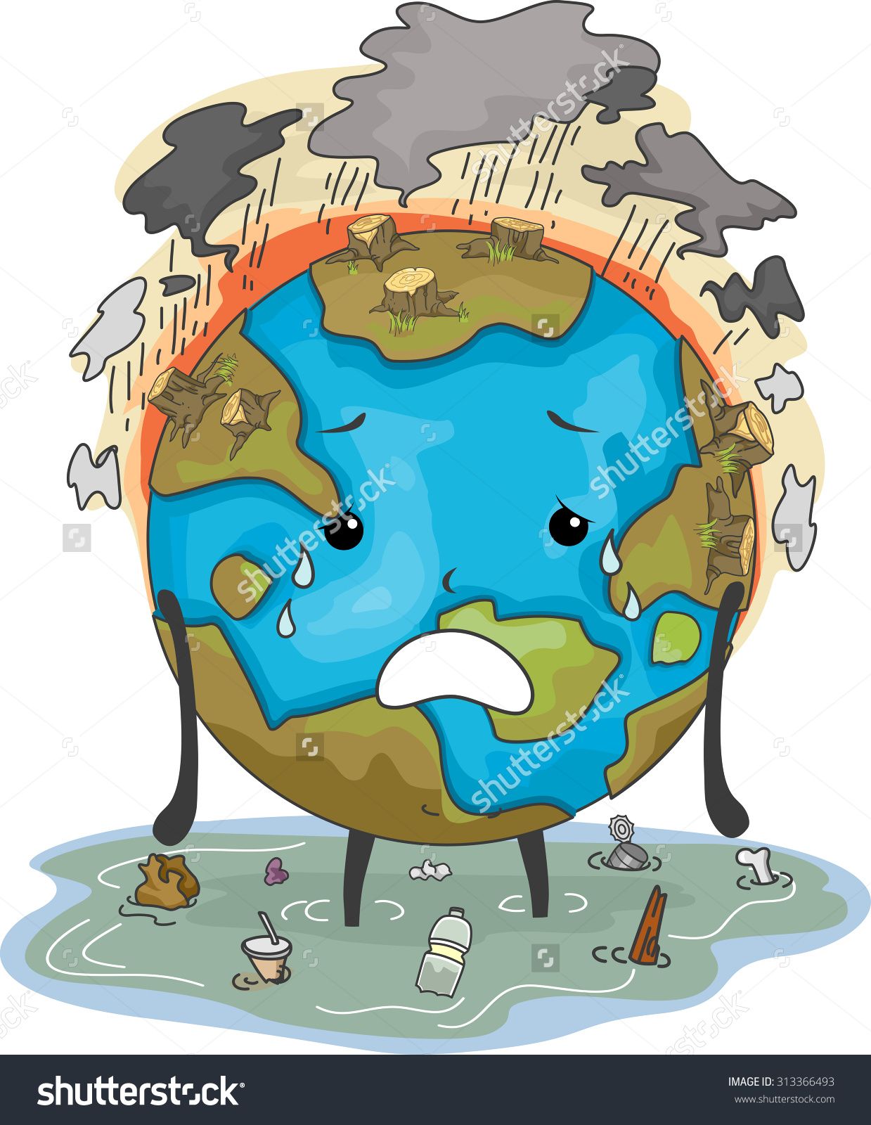 Clipart earth pollution. Pin by kev l