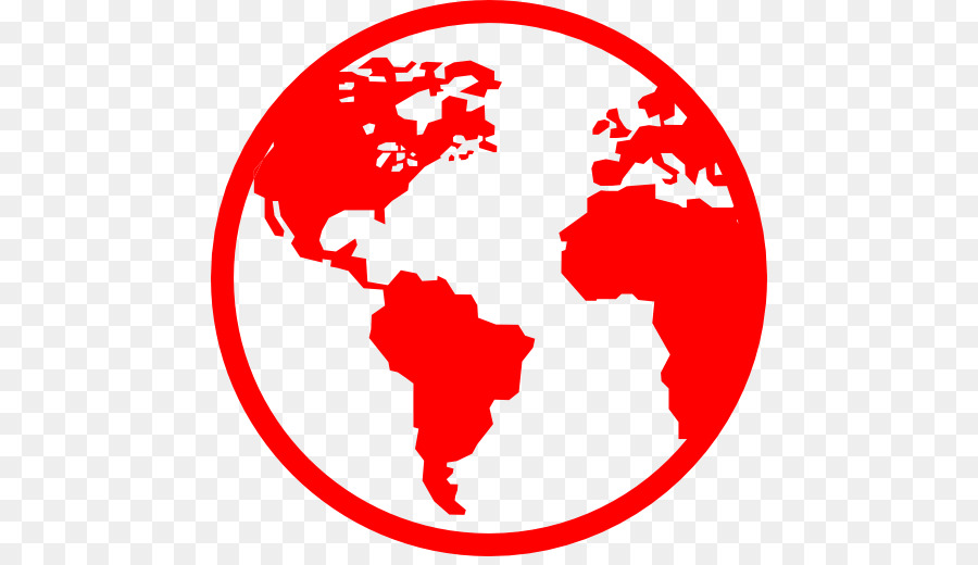 clipart earth red