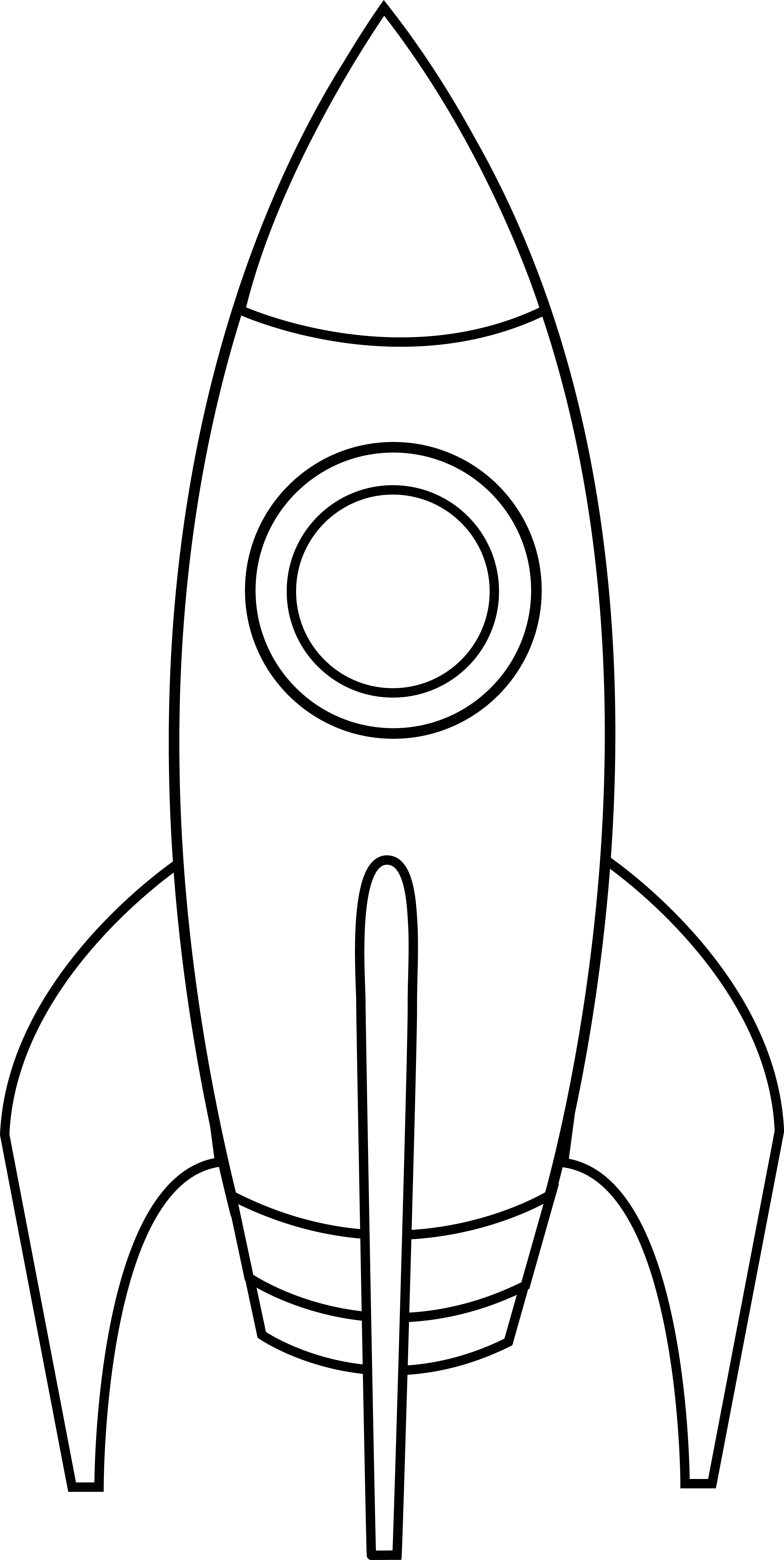  collection of simple. Clipart rocket generic