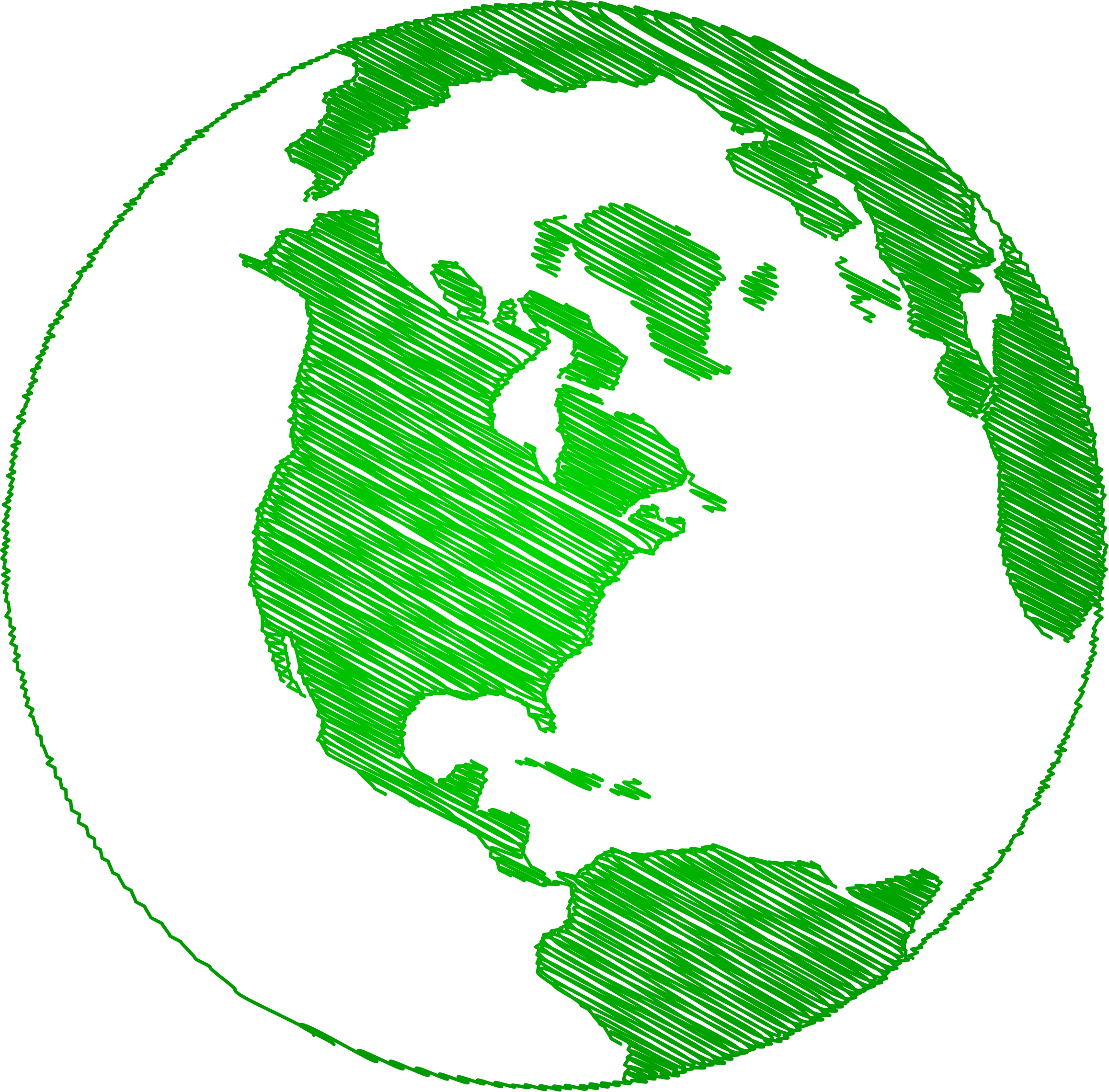clipart earth sketch