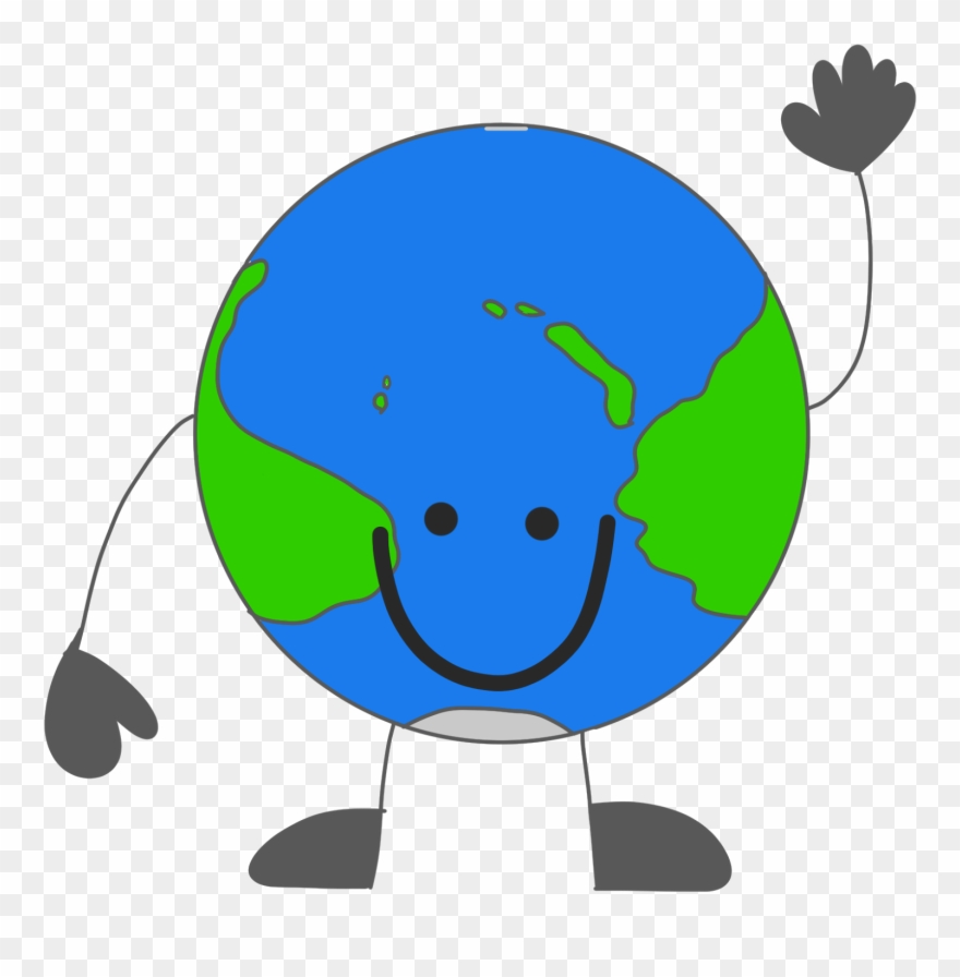 clipart earth smile