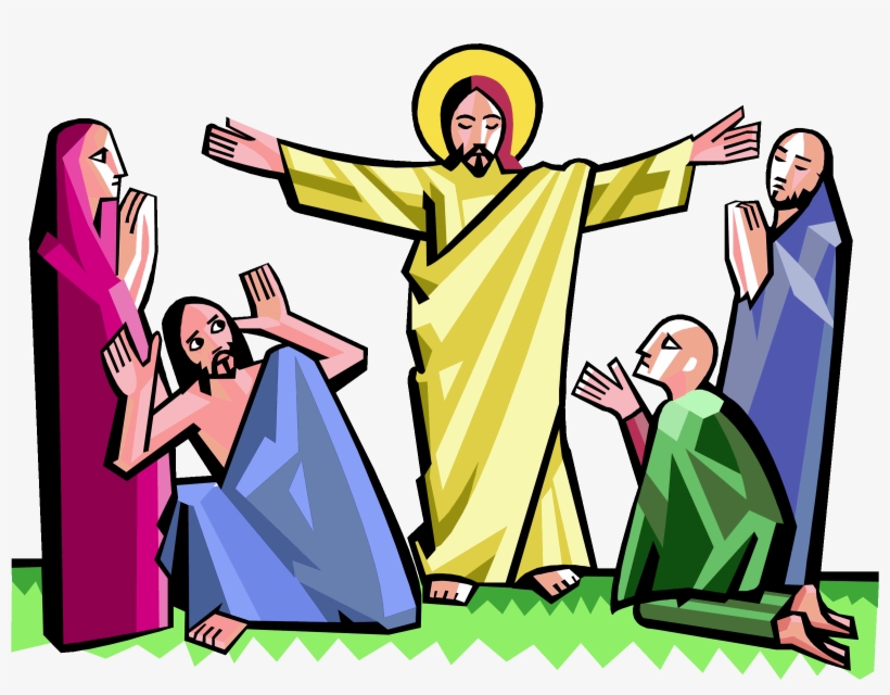 Clipart easter bible. Faith in jesus resurrection