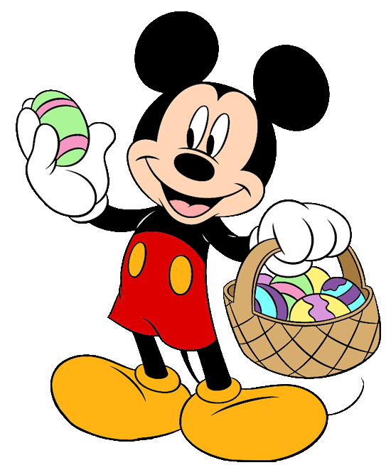 Easter clipart cartoon. Disney clip art galore