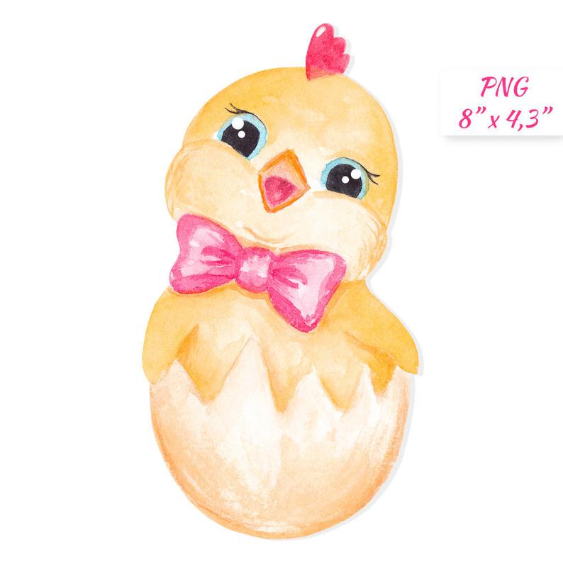 clipart easter chick