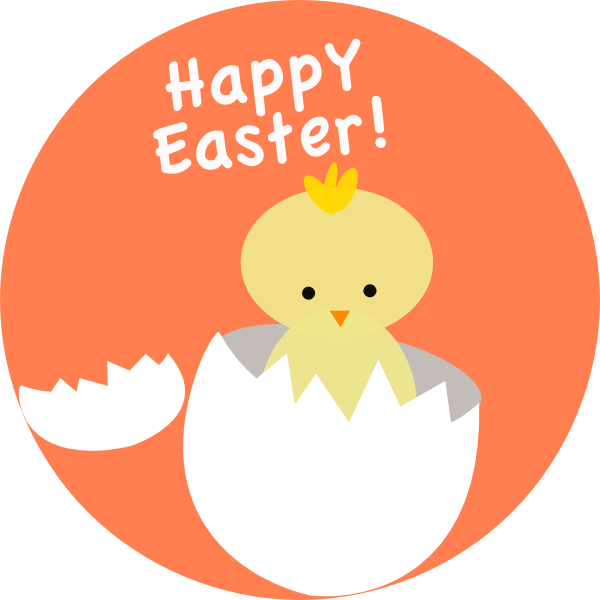 clipart easter chick