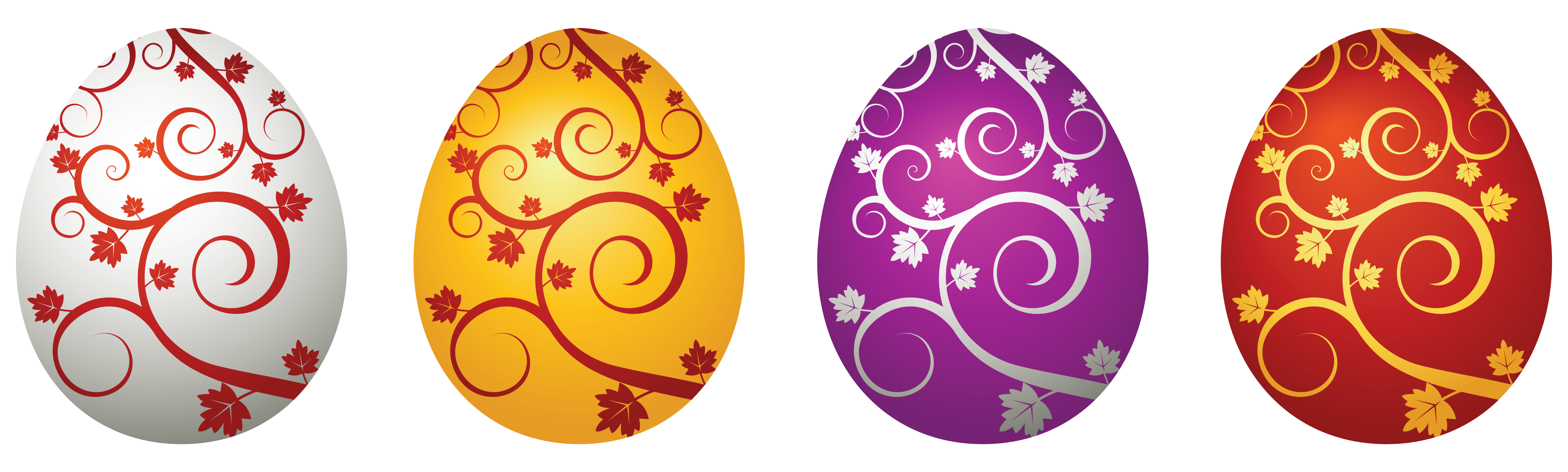 Clipart easter decoration. Eggs decorative png picture