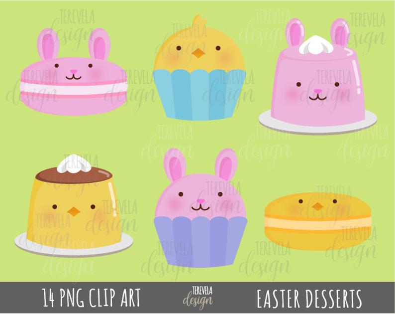 desserts clipart easter