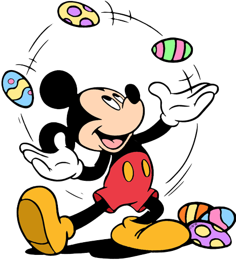 mickey clipart easter