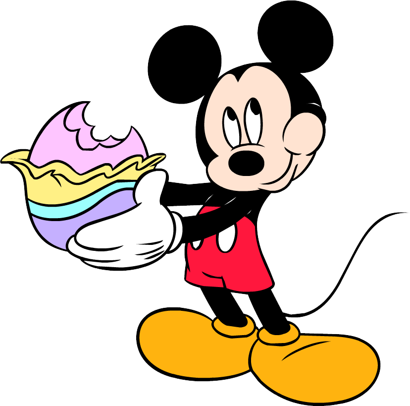 easter clipart mickey mouse
