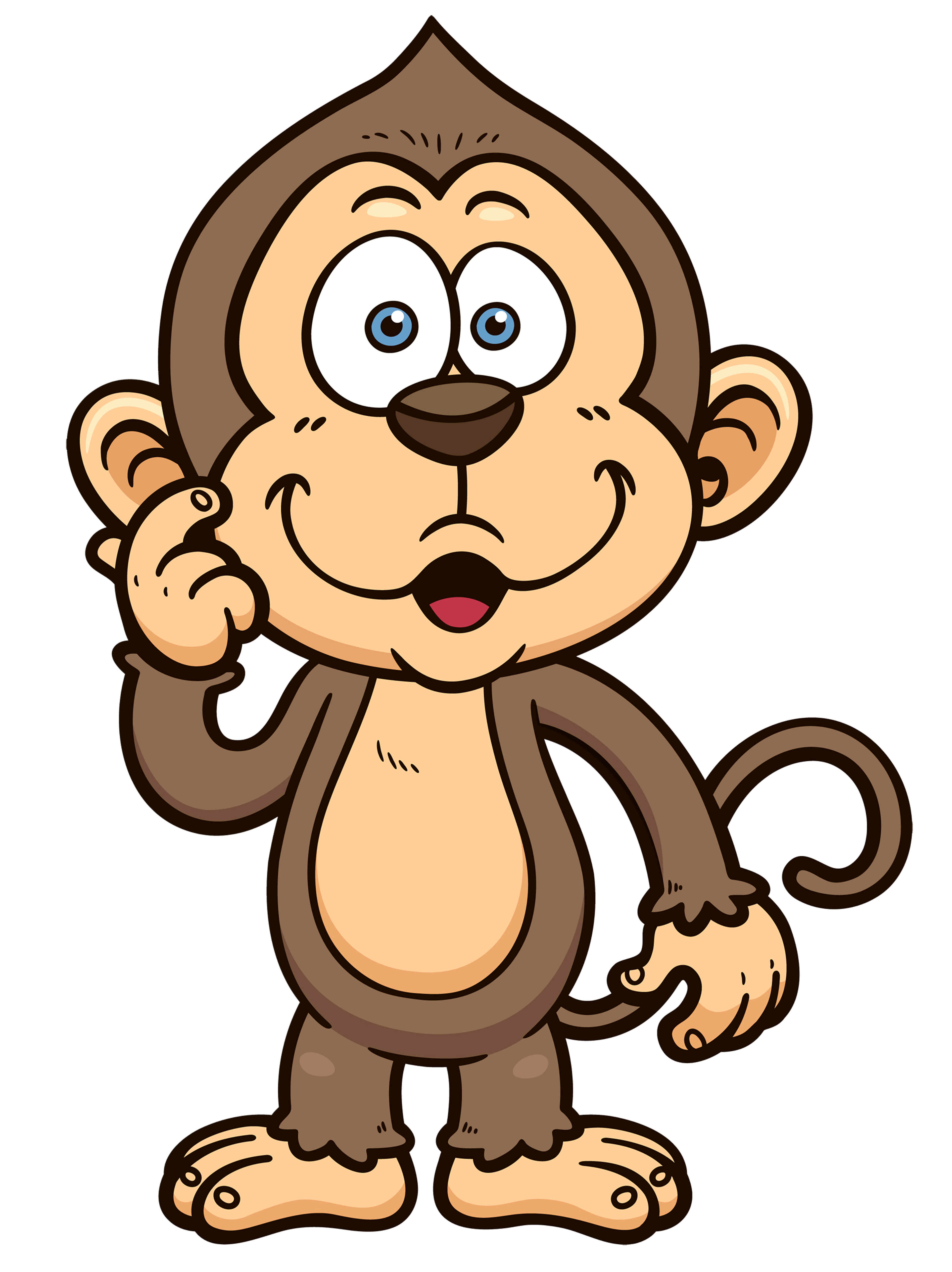 Easter clipart monkey. Cartoon png image gallery