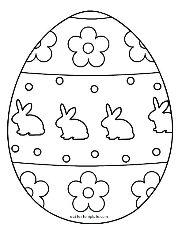 clipart easter outline
