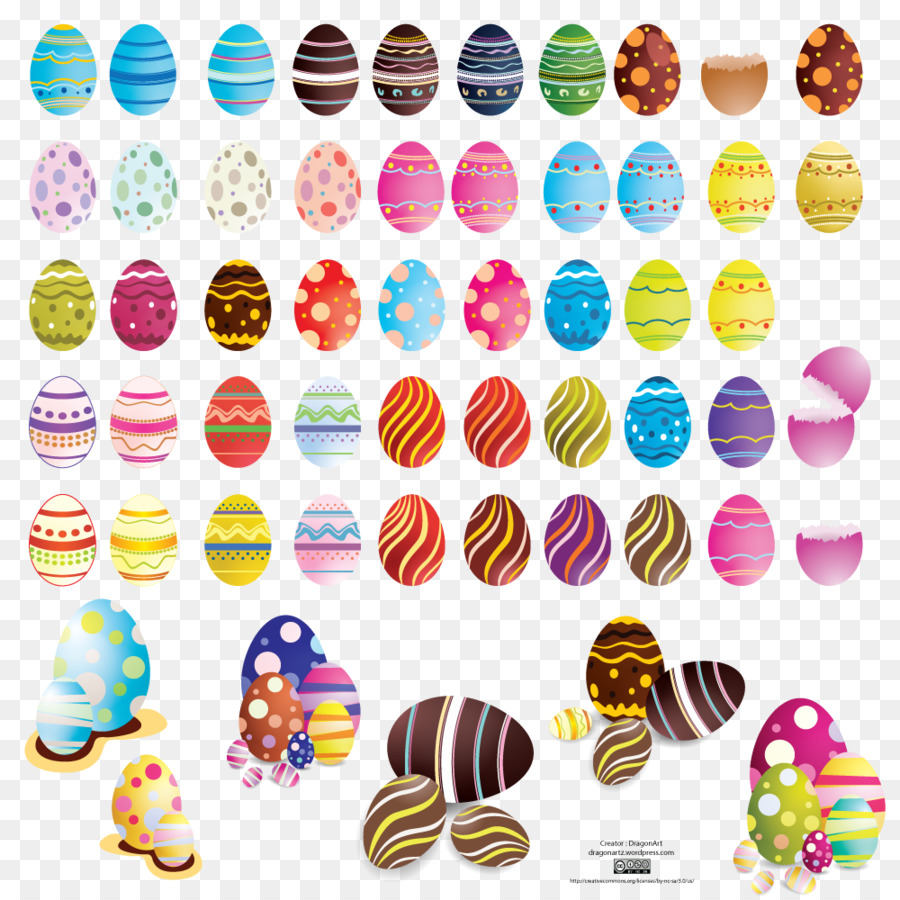 clipart easter pattern