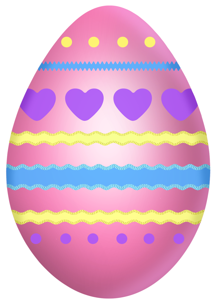 Easter clipart pastel.  collection of eggs