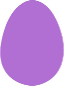 clipart easter purple