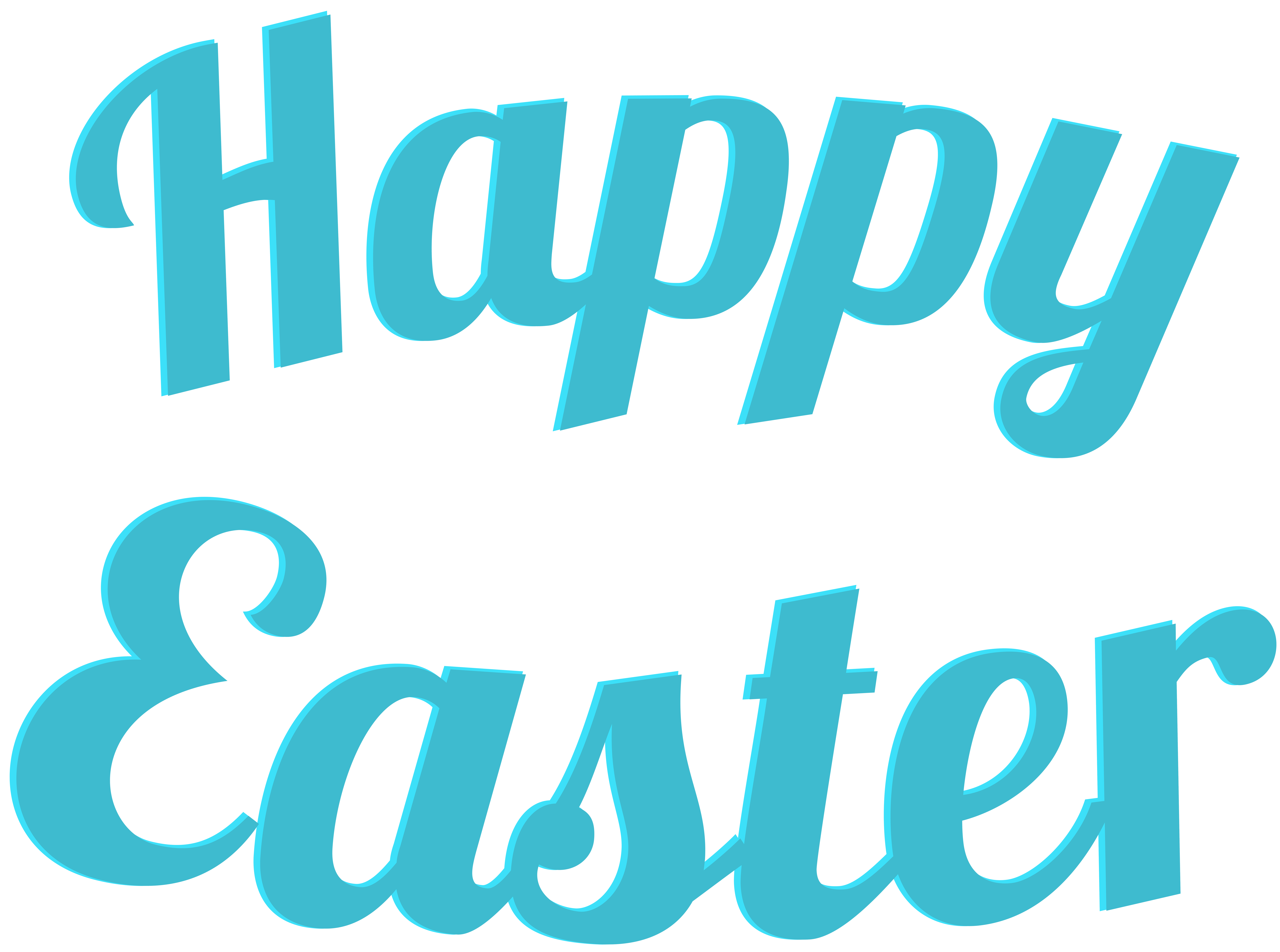 clipart easter text